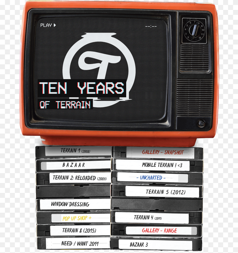 Ten Years Of Terrain, Computer Hardware, Electronics, Hardware, Cassette Free Png Download