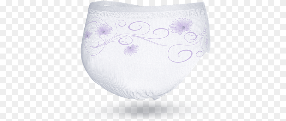 Tena Lady Pants Discreet Front Tena Lady Pants Discreet, Clothing, Underwear, Diaper, Lingerie Free Png