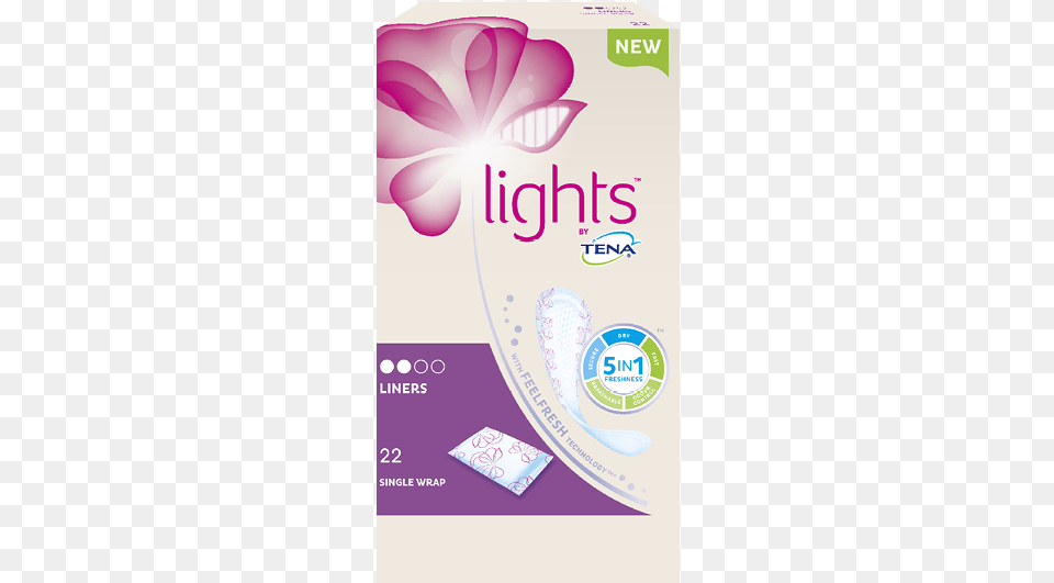 Tena Lady Panty Liners, Advertisement, Poster, Bottle, Shaker Free Png