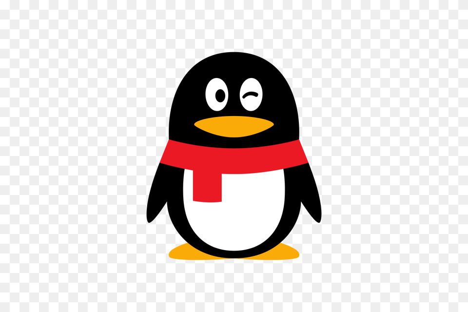 Tencent Qq Logo Tencent Qq Logo, Animal, Bird, Penguin, Clothing Free Png