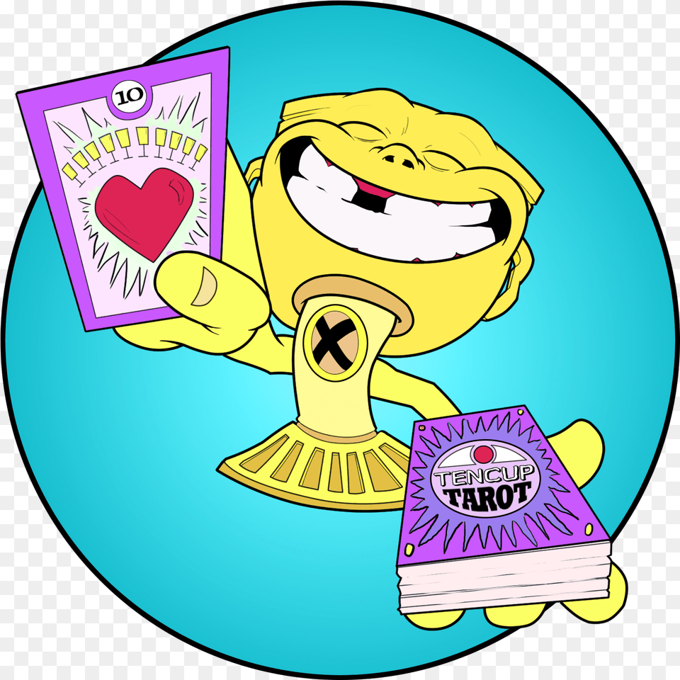 Tencup Tarot Cartoon, Book, Publication, Comics, Face Free Png Download