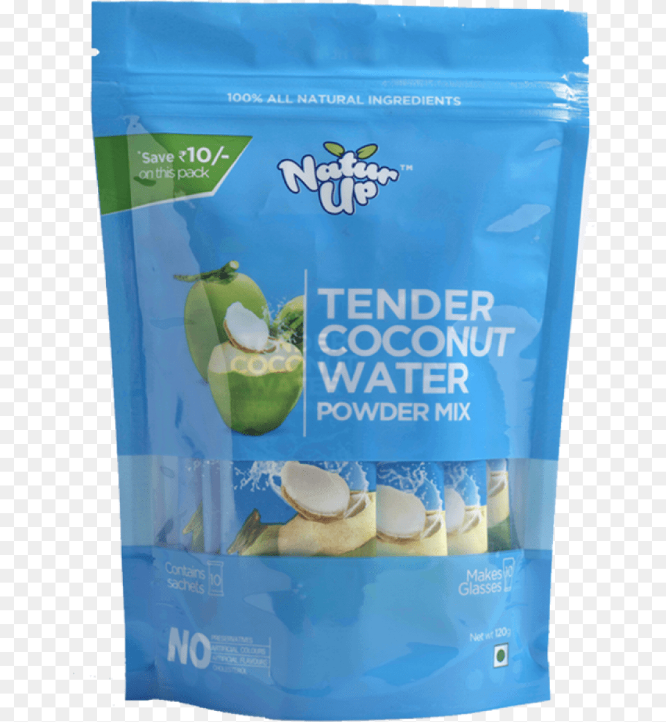 Tender Coconut Water Powder Mix, Food, Fruit, Plant, Produce Free Png