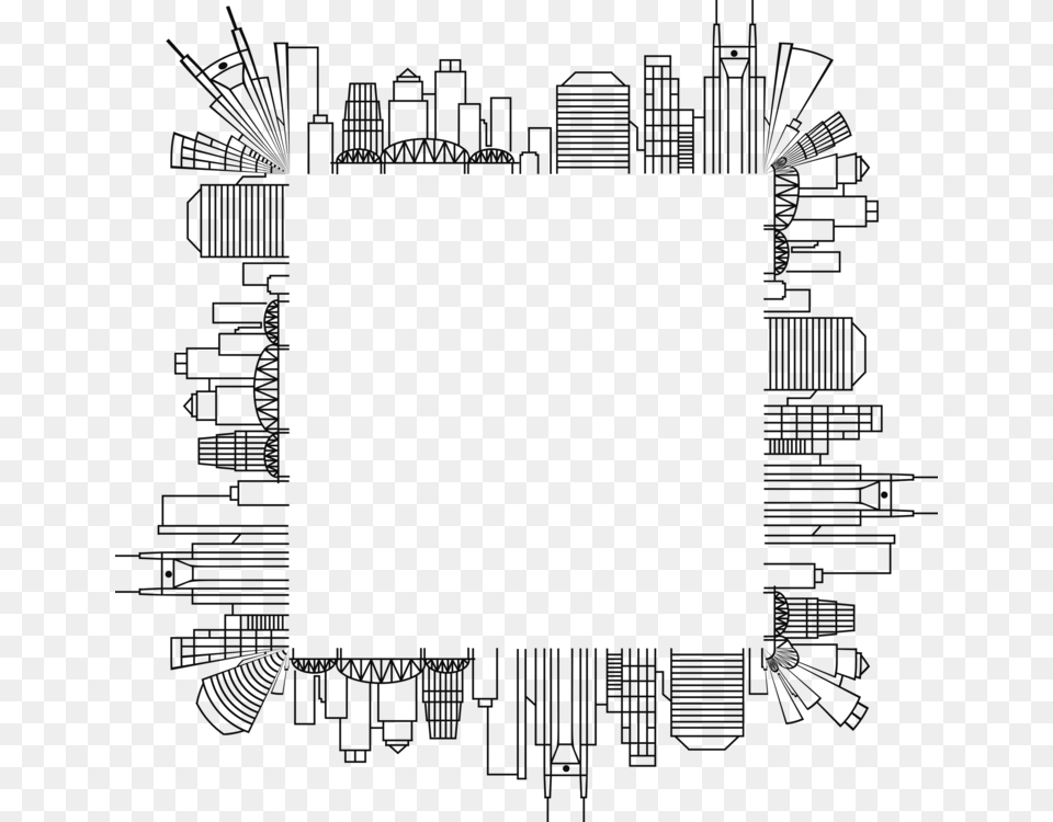 Tennessee Drawing Architecture Line Art, Gray Png