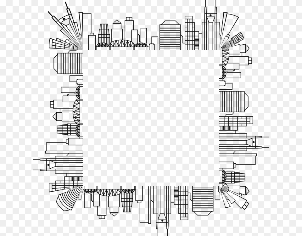 Tennessee Drawing Architecture M02csf Line Art Tennessee, Gray Free Png Download