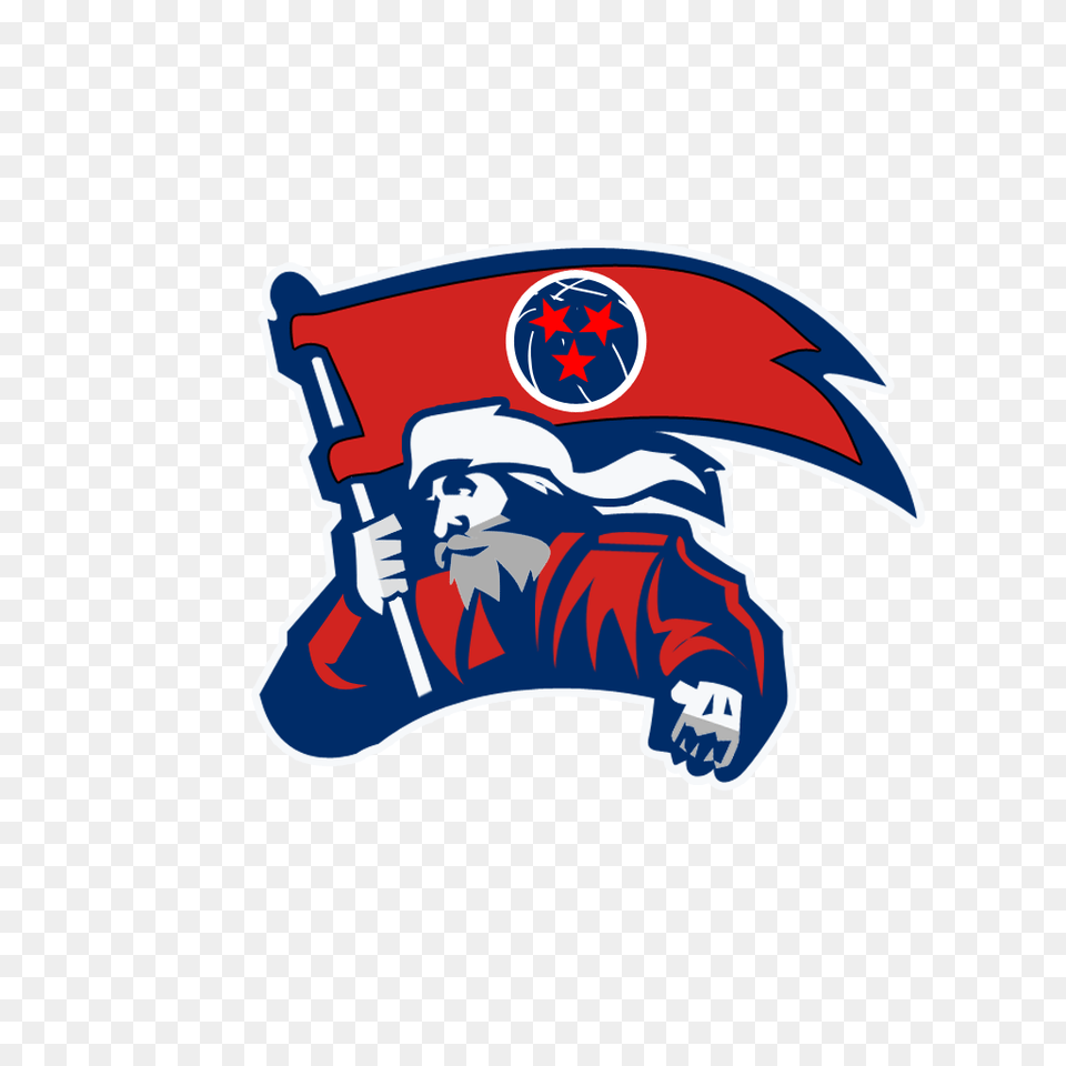 Tennessee Pioneers, Logo, Person, Pirate Png