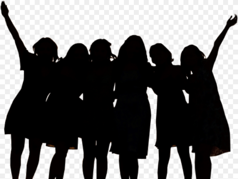 Tennessee Silhouette At Getdrawings Group Of Women, Concert, Crowd, Person, People Png