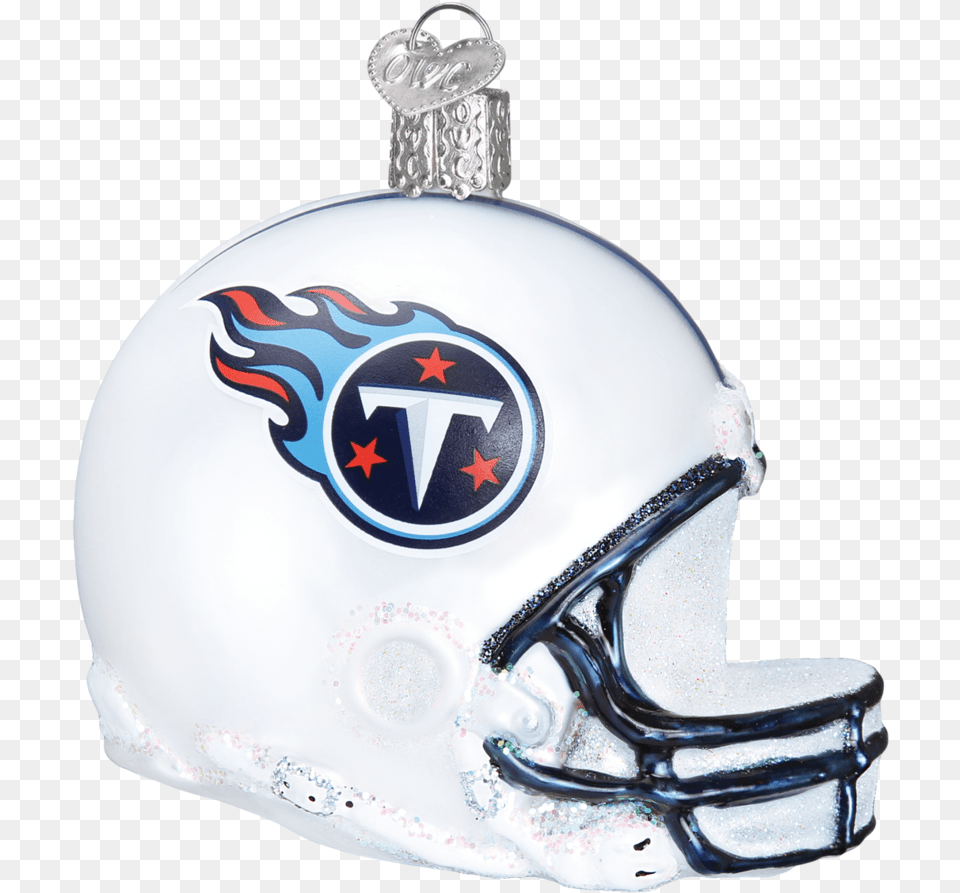 Tennessee Titans Helmet Old World Christmas Ornament, American Football, Football, Football Helmet, Person Png Image