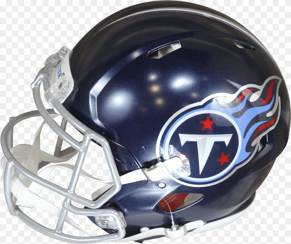 Tennessee Titans Speed Proline Helmet W Football Helmet, American Football, Person, Playing American Football, Sport Free Transparent Png