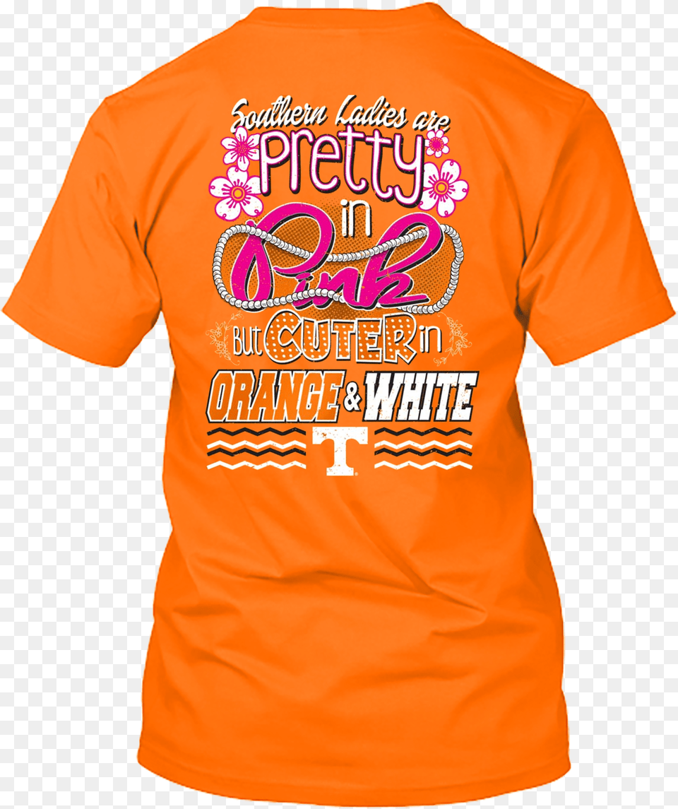 Tennessee Vols Cute In Pink Tshirt Funny Shirt Ideas, Clothing, T-shirt Free Transparent Png