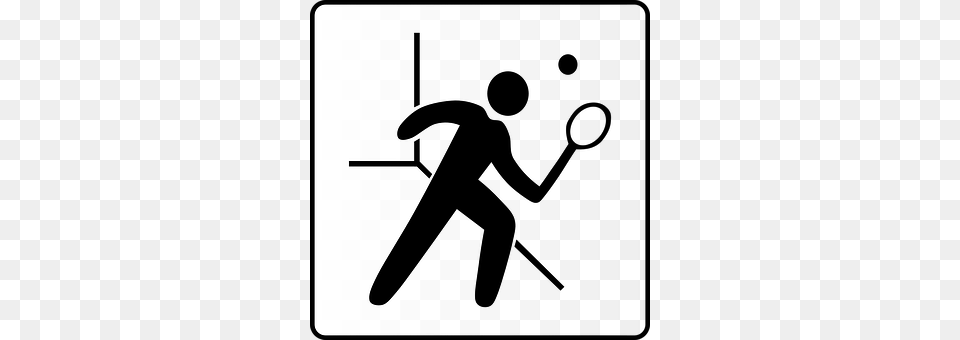 Tennis Stencil, Badminton, Person, Sport Png