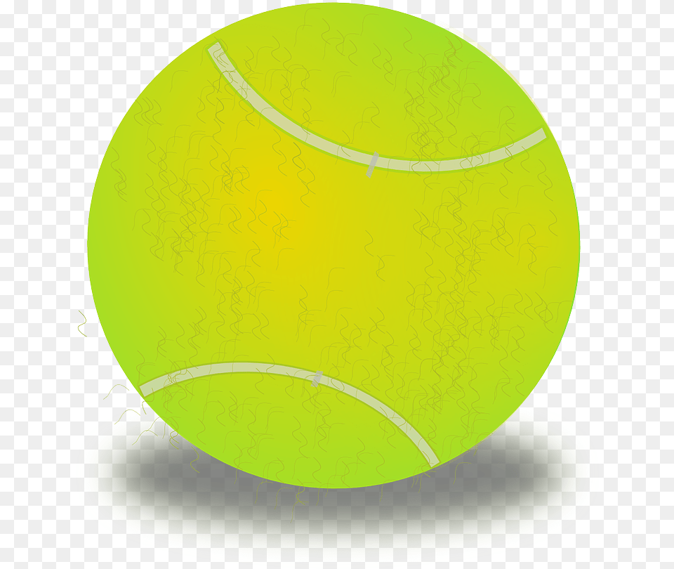 Tennis Ball Ball Tennis Sports Yellow Green Soft Tennis, Sport, Tennis Ball Free Transparent Png