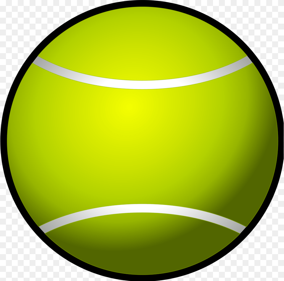 Tennis Ball Clipart Transparent, Tennis Ball, Sport, Sphere, Outdoors Free Png