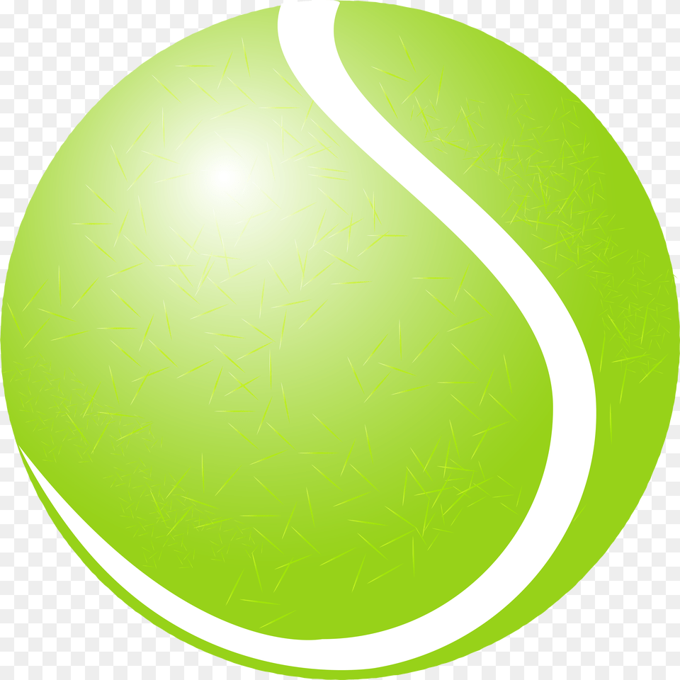 Tennis Ball Clipart Transparent Circle, Sport, Tennis Ball, Astronomy, Moon Free Png Download