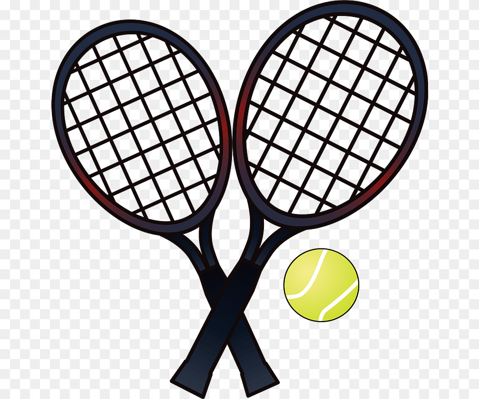 Tennis Ball Racket Sports Clipart Tennis Racket Clip Art, Sport, Tennis Racket, Tennis Ball Free Png Download
