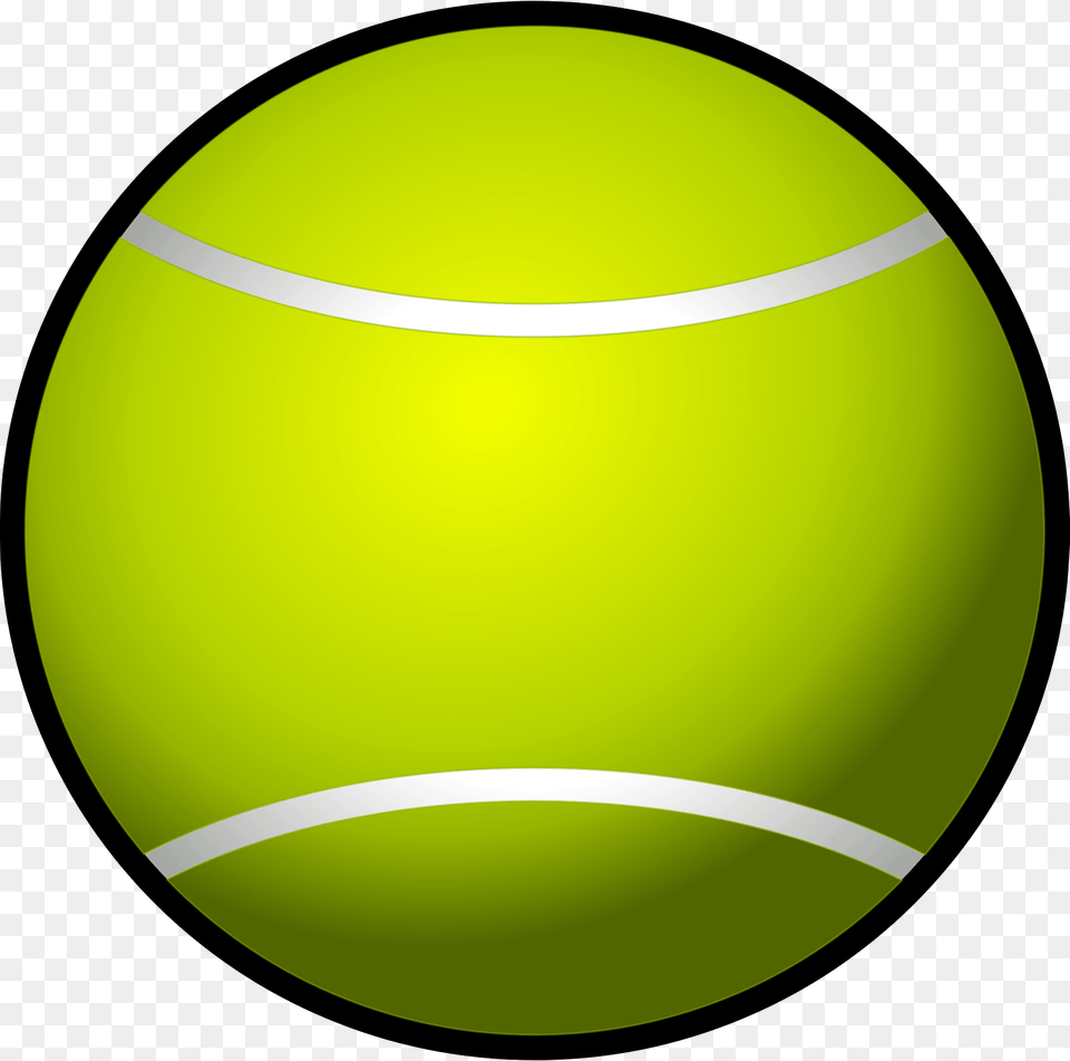 Tennis Ball Simple Clipart, Sport, Tennis Ball, Sphere, Disk Free Png Download