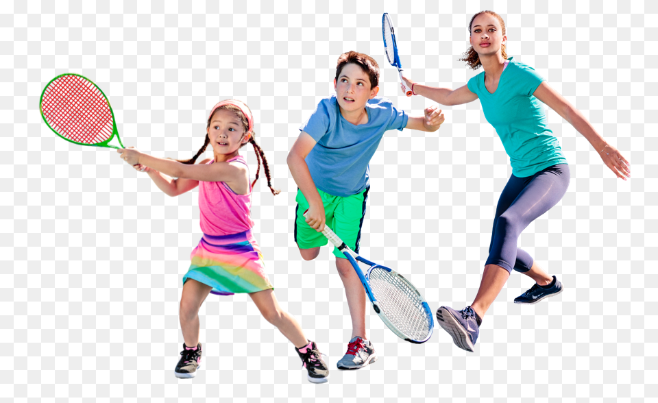 Tennis Benefits, Person, Male, Racket, Girl Png