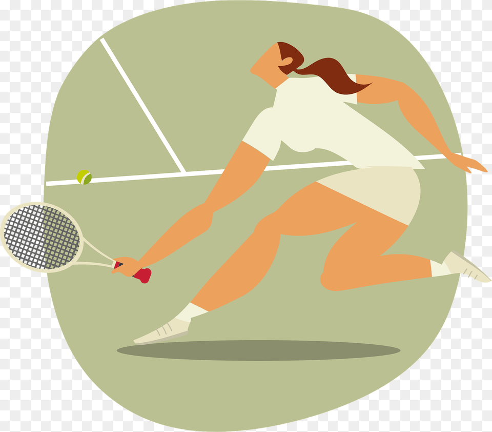 Tennis Clipart, Badminton, Ball, Person, Sport Png Image