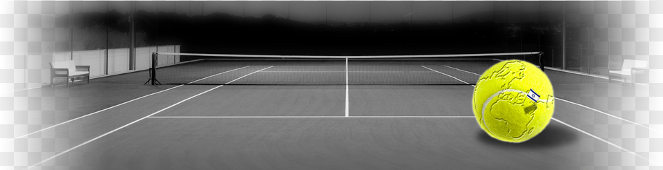 Tennis Court, Ball, Sport, Tennis Ball, Bench Free Png Download