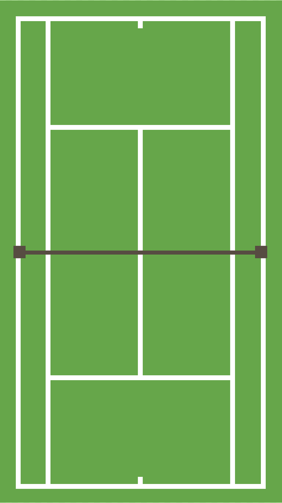 Tennis Court Clipart Free Png Download