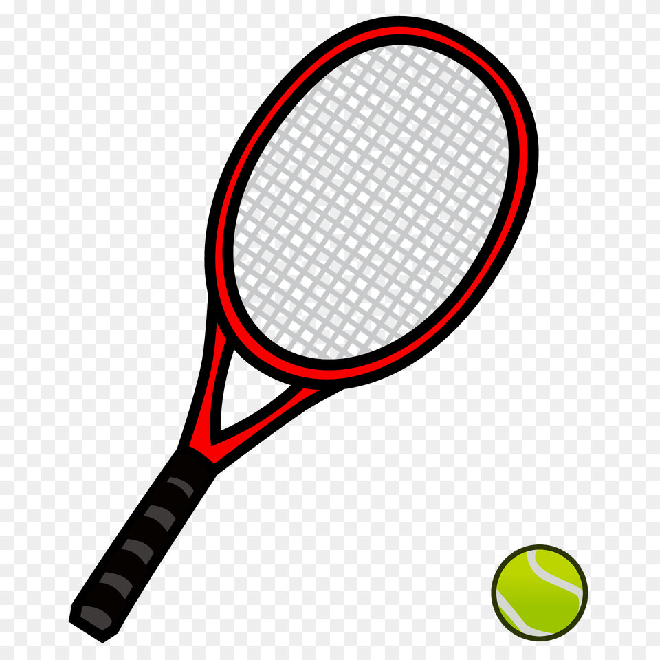 Tennis Emoji Clipart, Racket, Sport, Tennis Racket, Ball Free Png