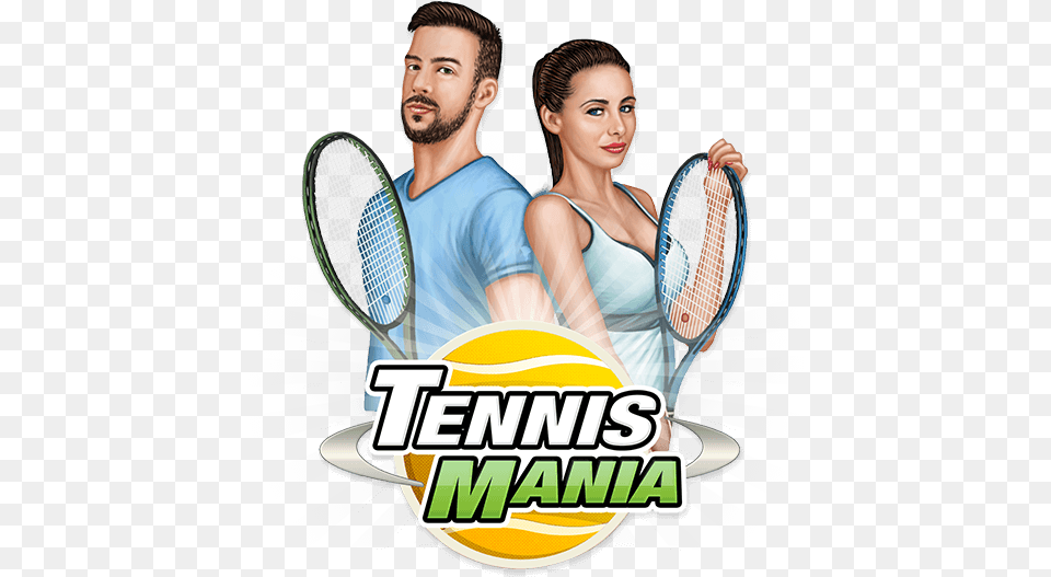 Tennis Mania Free Online Game Online Tennis Games, Advertisement, Tennis Racket, Sport, Racket Png