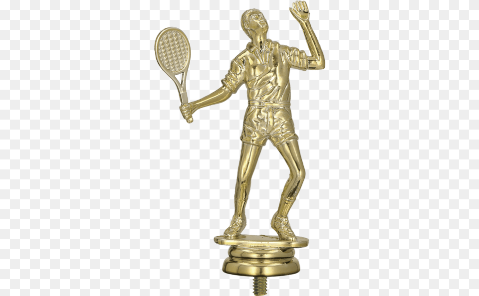 Tennis Player, Bronze, Gold, Adult, Male Free Png