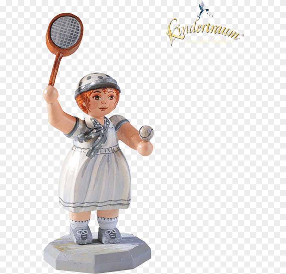 Tennis Player, Figurine, Baby, Person, Face Free Png