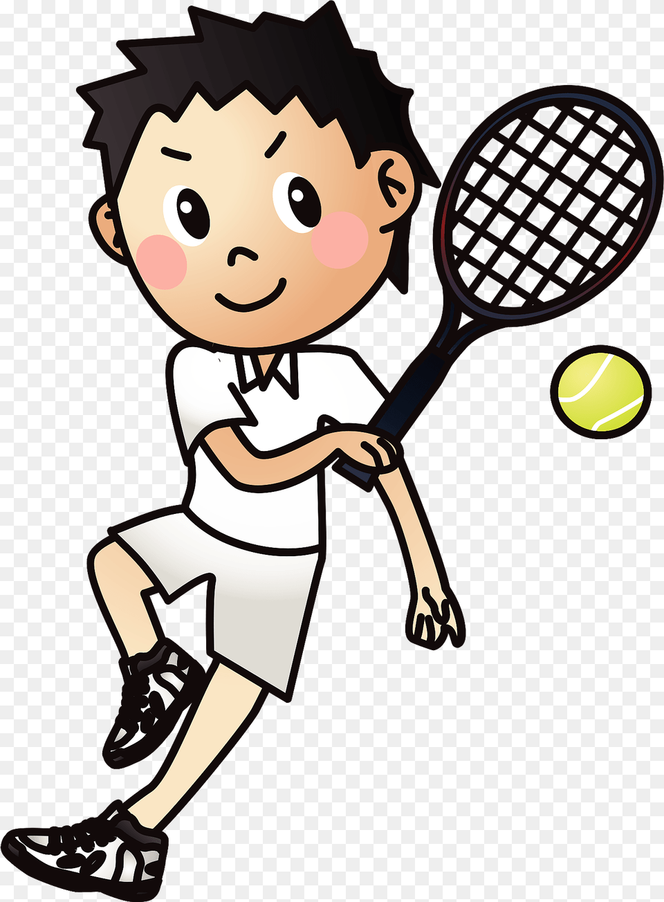 Tennis Player Clipart, Ball, Sport, Tennis Ball, Baby Png