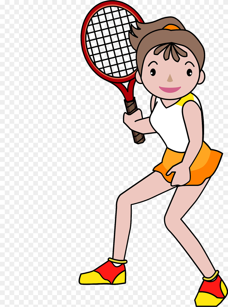 Tennis Player Clipart, Baby, Person, Racket, Face Png