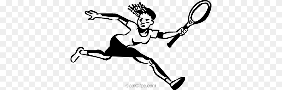 Tennis Player Royalty Free Vector Clip Art Illustration, Person, Ball, Sport, Tennis Ball Png Image