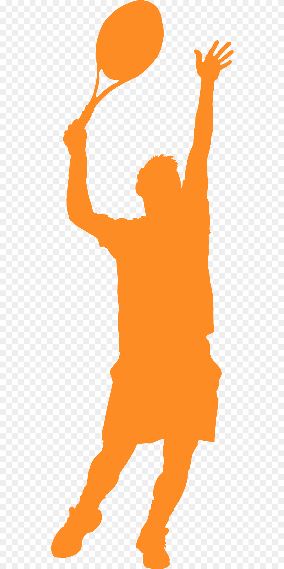 Tennis Player Silhouette, Person, Frisbee, Toy Png Image