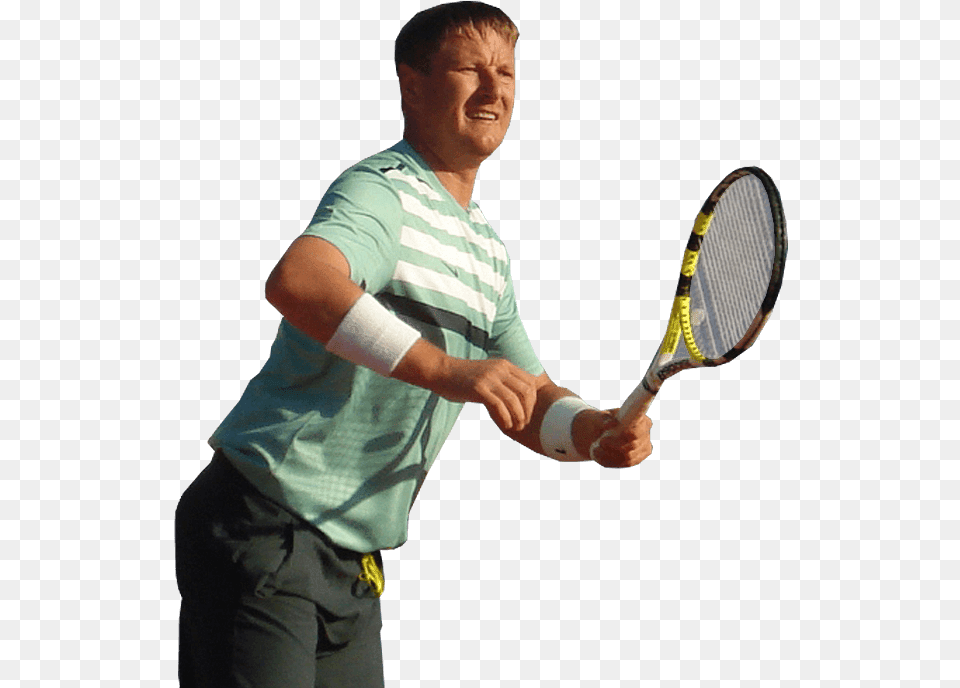 Tennis Racket, Tennis Racket, Sport, Person, Man Png Image