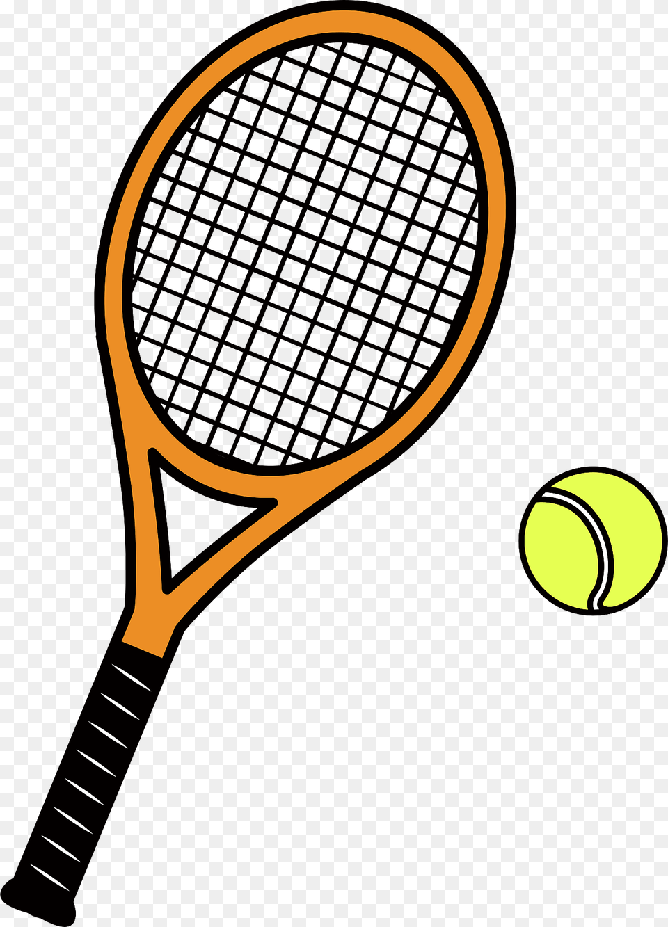 Tennis Racket And Ball Clipart, Sport, Tennis Ball, Tennis Racket Free Png
