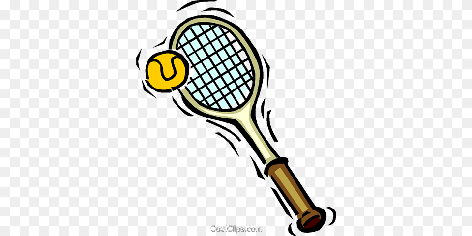 Tennis Racket And Ball Royalty Vector Clip Art Illustration, Sport, Tennis Racket, Smoke Pipe Free Png Download