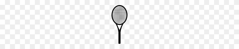 Tennis Racket Icons Noun Project, Gray Png