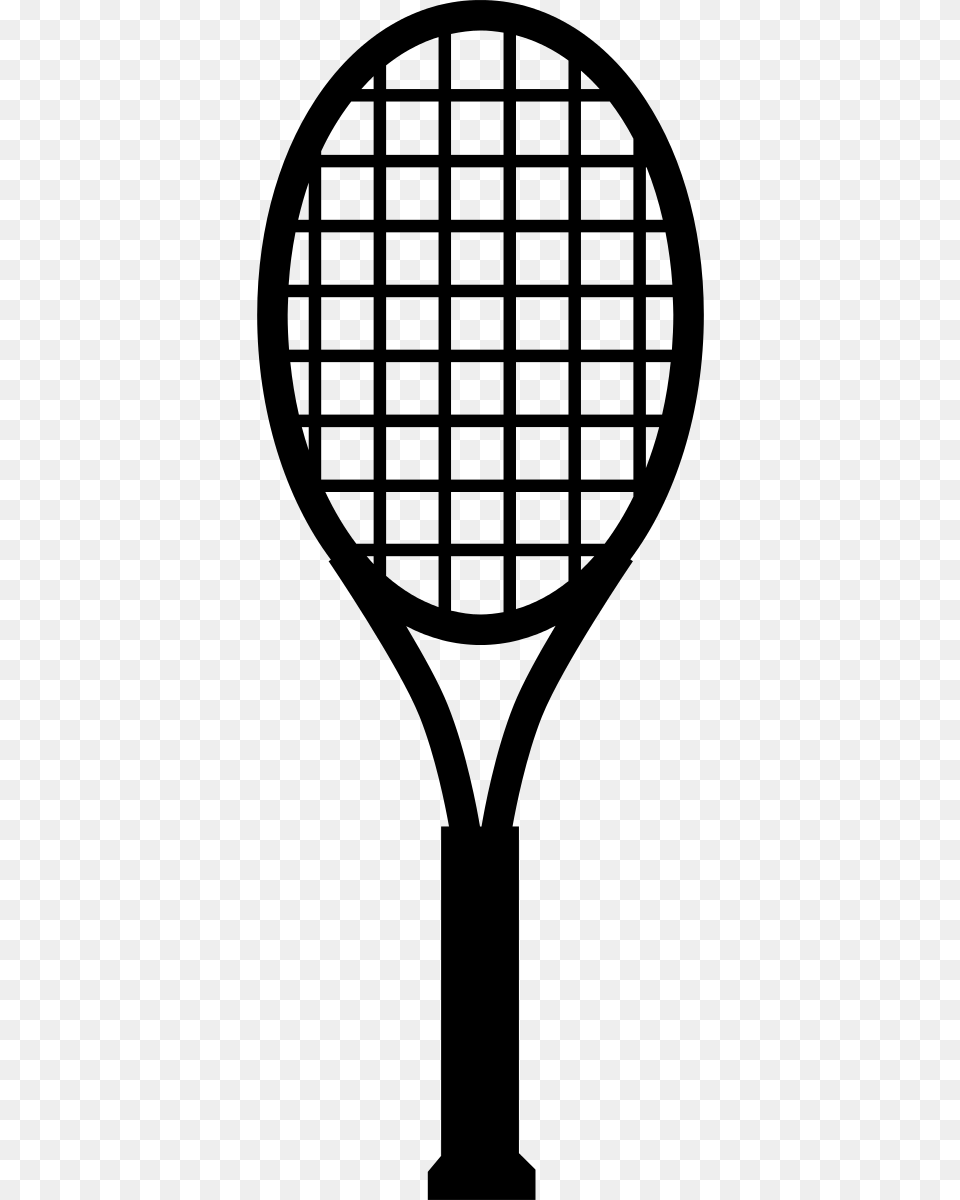 Tennis Racket Image, Gray Free Png Download