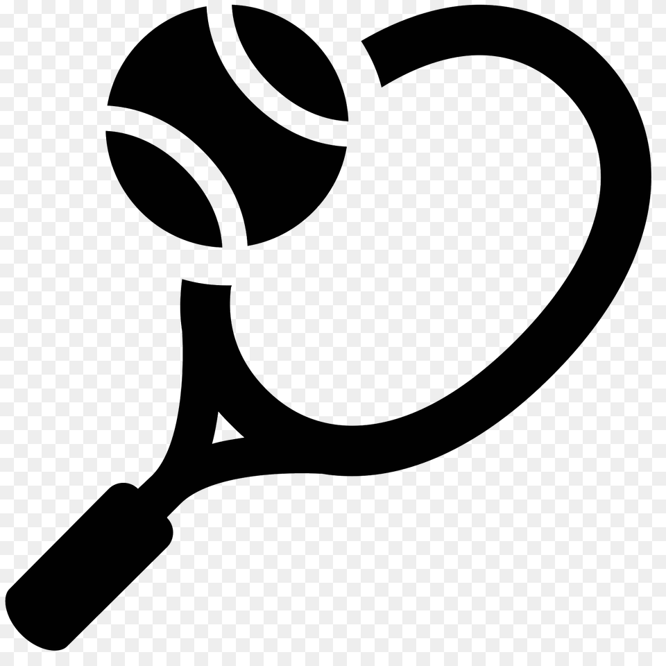 Tennis Racquet Icon, Gray Free Transparent Png