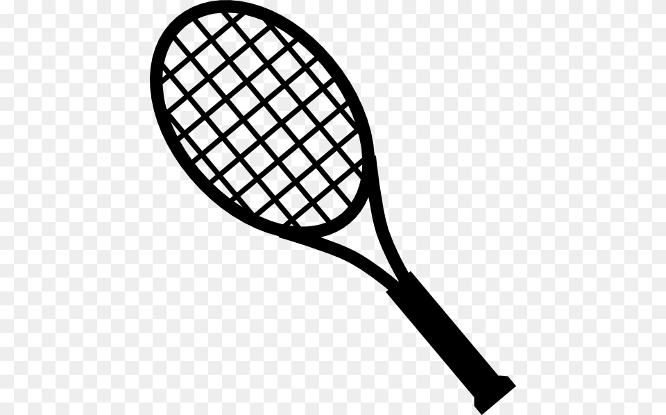 Tennis Racquet Tennis Racket Clipart, Gray Free Transparent Png