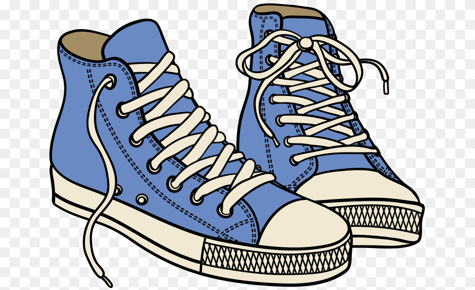 Tennis Shoe Top Shoe Clip Art Clipart Image, Clothing, Footwear, Sneaker Free Transparent Png