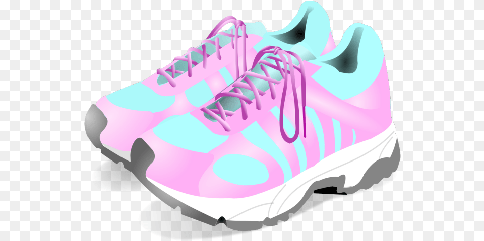 Tennis Shoes Clipart, Clothing, Footwear, Running Shoe, Shoe Free Png Download