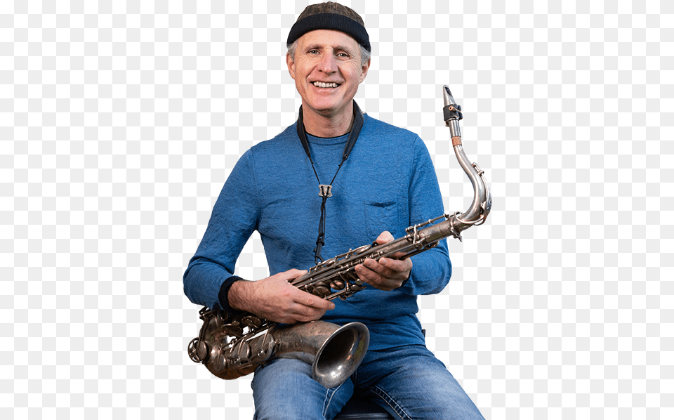 Tenor Baritone Saxophone, Adult, Male, Man, Person Free Png Download