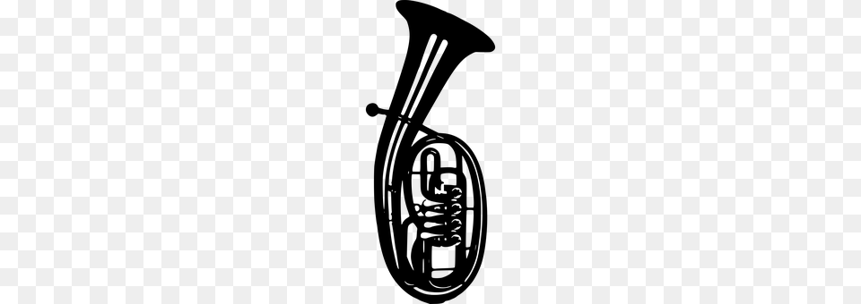 Tenor Horn Gray Png Image