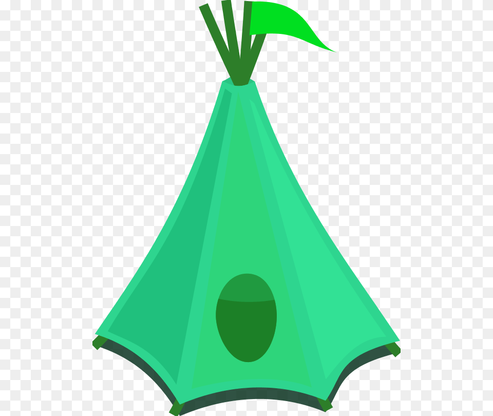 Tent Clipart, Green, Outdoors, Camping, Clothing Png Image