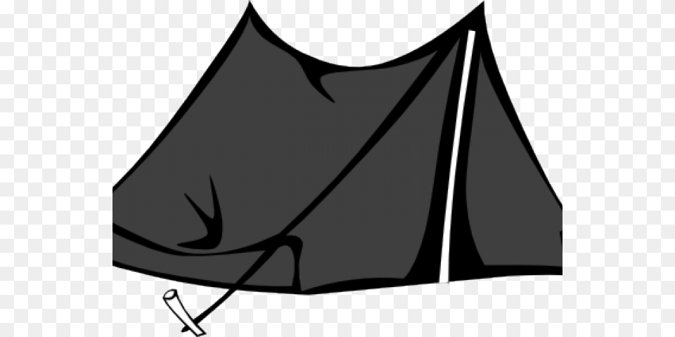 Tent Clipart Black And White Camping Tent Clipart, Leisure Activities, Mountain Tent, Nature, Outdoors Free Transparent Png