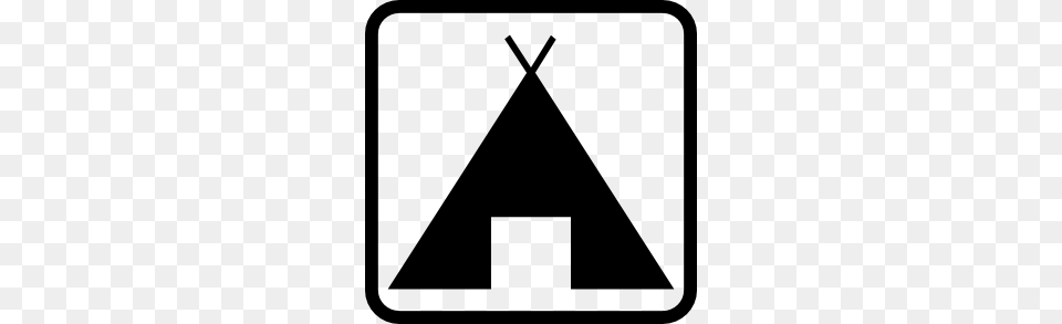 Tent Clipart Symbol, Triangle Free Png Download
