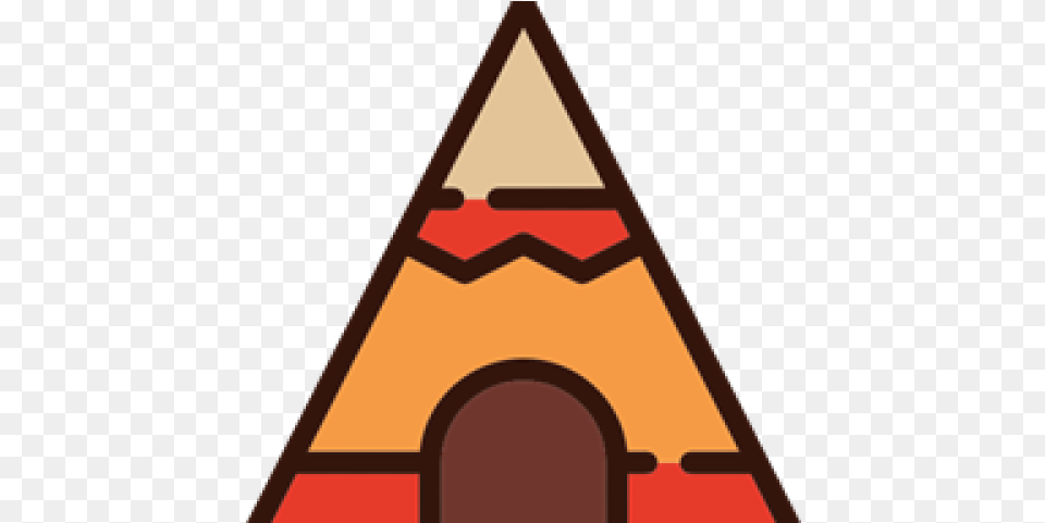 Tent Clipart Triangle Tipi Cartoon Free Png