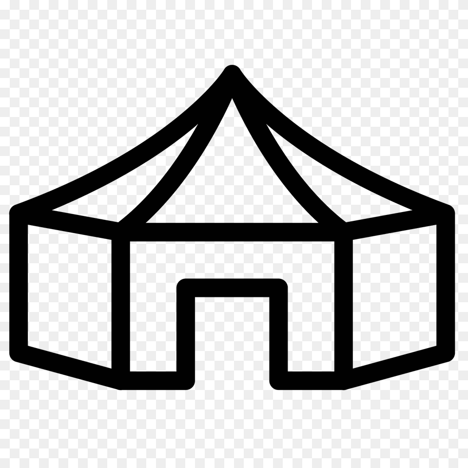 Tent Computer Icons Camping Polygon, Gray Png Image