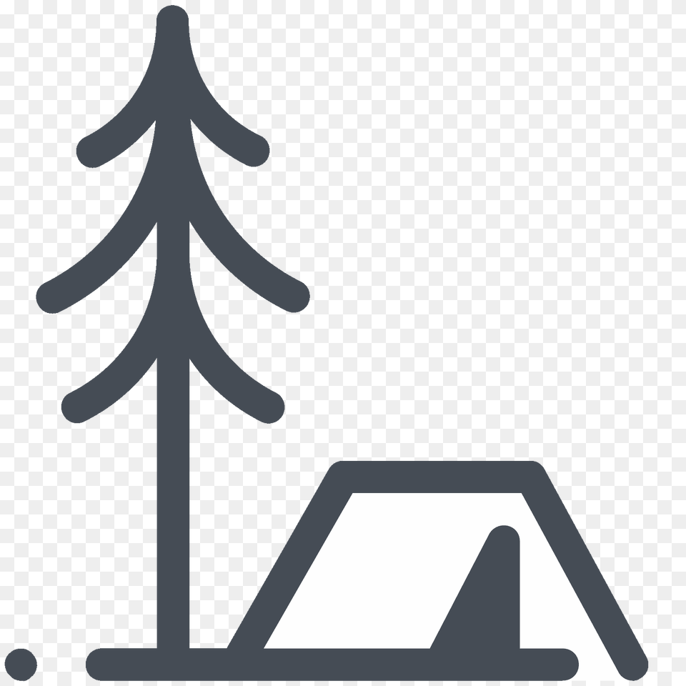 Tent In The Forest Icon, Fir, Plant, Tree Free Transparent Png