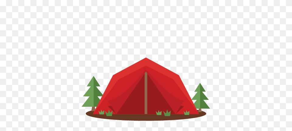 Tent Scrapbook Cute Clipart For Silhouette, Camping, Outdoors, Leisure Activities, Mountain Tent Free Transparent Png