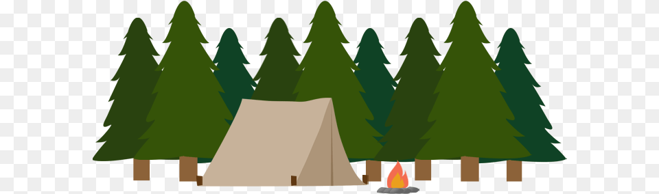 Tent Trailer Canada Illustration, Fir, Plant, Tree, Green Png Image